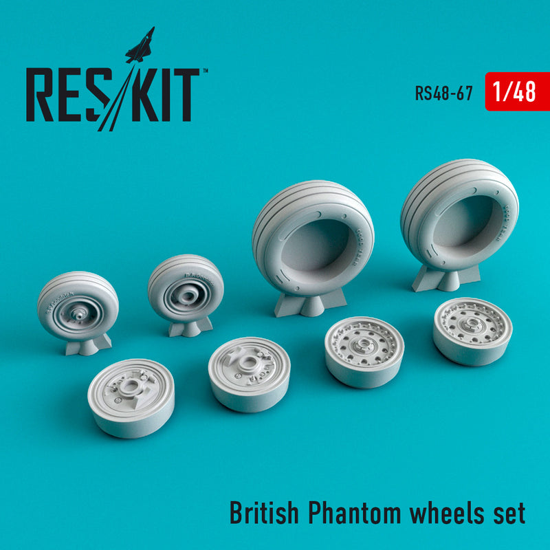1/48 Res/Kit 480067 British Phantom Wheel Set