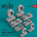Res/Kit 480126 1/48 F-18 Super Hornet Wheel Set