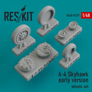 Res/Kit 480129 1/48 A-4 Skyhawk Early Version Wheel Set