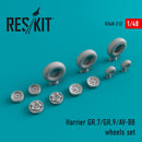 Res/Kit 480212 1/48 Harrier GR.7/GR.9/AV-8B Wheel Set
