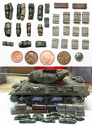 Value Gear 48001 1/48 Tents, Tarps & Crates Set