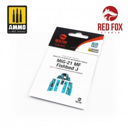 Red Fox 48015 1/48 MiG-21MF Fishbed J (for Academy kit)