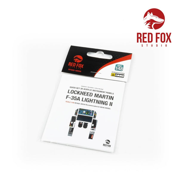 Red Fox 48058 1/48 F-35A Lightning II (for Meng kit)