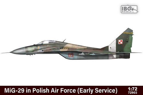 IBG 72903 1/72 MiG-29 in Polish Air Force (Early Service)