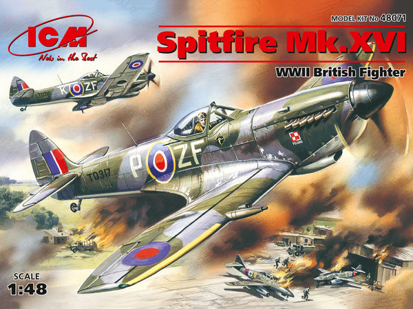 ICM 48071 1/48 Spitfire Mk.XVI WWII, British Fighter