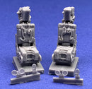 PHASE HANGAR 48077 1/48 Martin Baker GRU-7 Ejection Seats with Safety Harnesses (2)