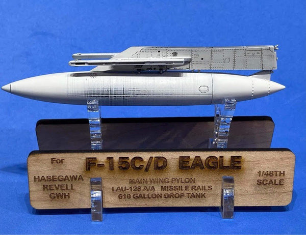 PHASE HANGAR 48088 1/48 F-15 eagle Weapons Pylons with LAU-128 Launch Rails