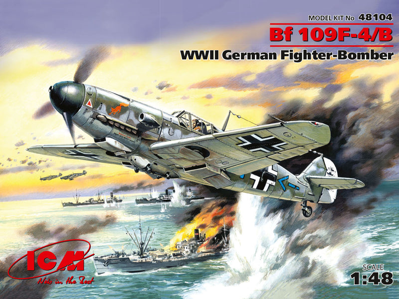 ICM 48104 1/48 Bf109 F-4/B