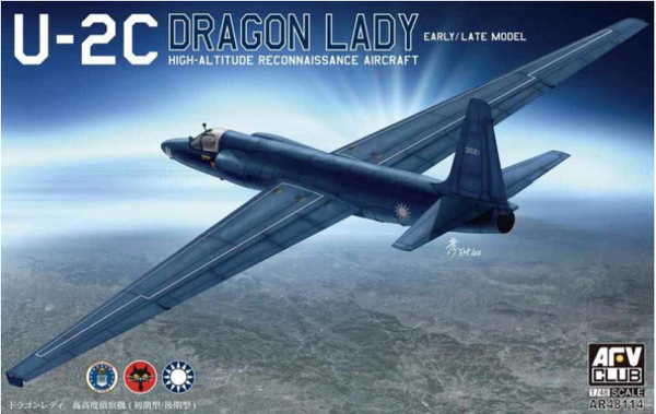 AFV Club 48114 1/48 Lockheed U-2C Dragon Lady Early/Late Model