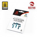 Red Fox 48123 1/48 Su-34 Fullback Black Edition (for Kitty Hawk kit)