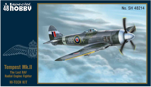 Special Hobby 48214 1/48 Hawker Tempest Mk.II The Last RAF Radial Engine Fighter - HiTech Kit -
