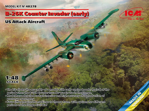 ICM 48278 1/48 B-26K Counter Invader (Early)