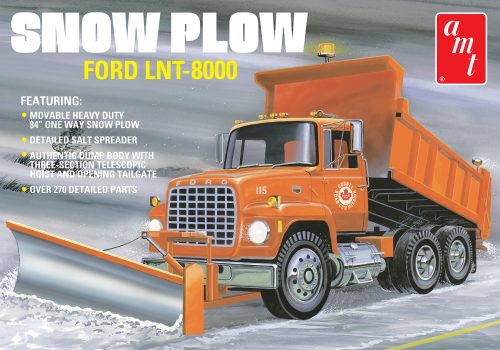 AMT 1178 1/25 FORD LNT-8000 SNOW PLOW