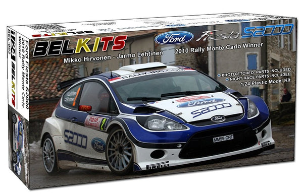 BelKits 002 1/24 Ford Fiesta S2000 2010 Rally Monte Carlo Winner