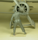 Copper State Models F32027 1/32 RFC Air Mechanic Spinning the Propeller