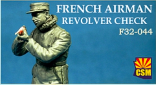 Copper State Models F32044 1/32 French Airman Checking Revolver
