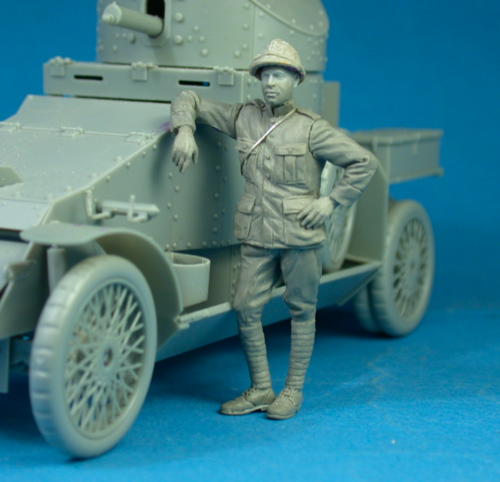 Copper State Models F35011 1/35 Belgian Armoured Car Crewman
