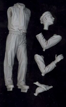 Copper State Models F32043 1/32 German Sailors with Pigeons