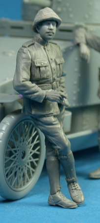 Copper State Models F35010 1/35 Belgian Armoured Car Officer