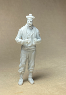 Copper State Models F35038 1/35 French Marine Armoured Car Crewman and a Morning Coffee