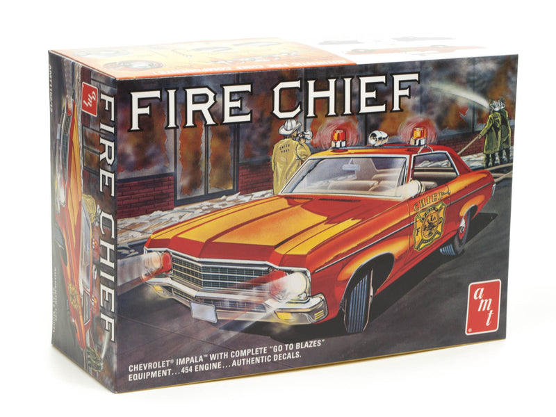 AMT 1162 1/25 1970 CHEVY IMPALA FIRE CHIEF