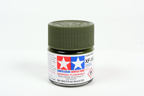 Tamiya 81758 XF58 Olive Green - 10ml