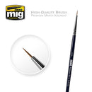 AMMO by Mig 8600 5/0 Premium Marta Kolinsky Round Brush