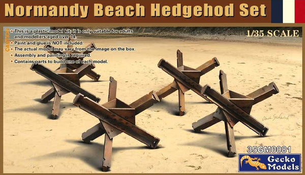 Gecko Models 35GM0081 1/35 Normandy Beach Hedgehog Set