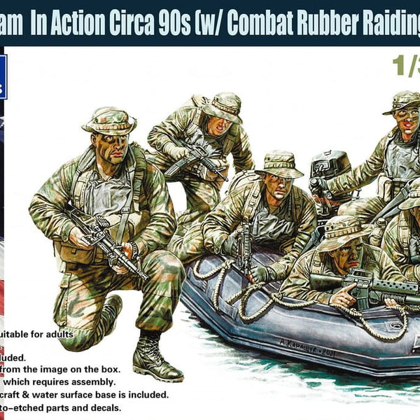 Gecko Models 35GM0060 1/35 US Navy Seals Team In Action Circa 90s (w/