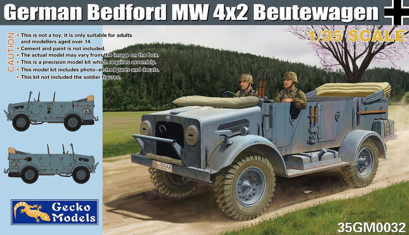 Gecko Models 35GM0032 1/35 German Bedford MW 4x2 Beutewagen