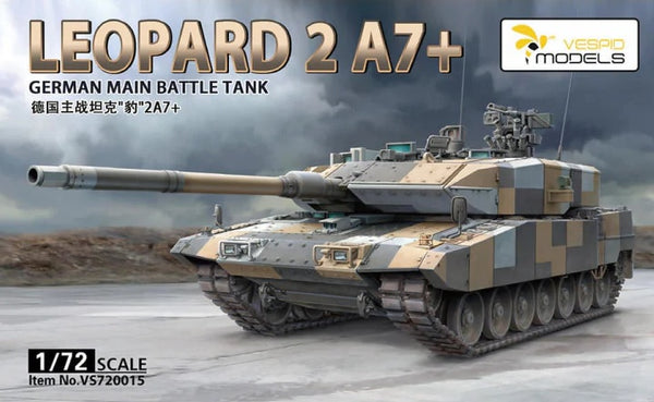 Vespid 720015 1/72 Leopard 2 A7+ German Main Battle Tank