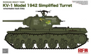 Rye Field Model 5041 1/35 Russian Heavy Tank KV-1 Model 1942