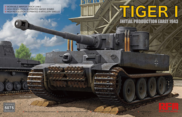 Rye Field Model 5075 1/35 Tiger I 100# Initial Production Early 1943