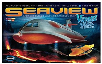 MOEBIUS 707 Voyage To the Bottom of the Sea SEAVIEW Submarine 39 Inch Long Model Kit
