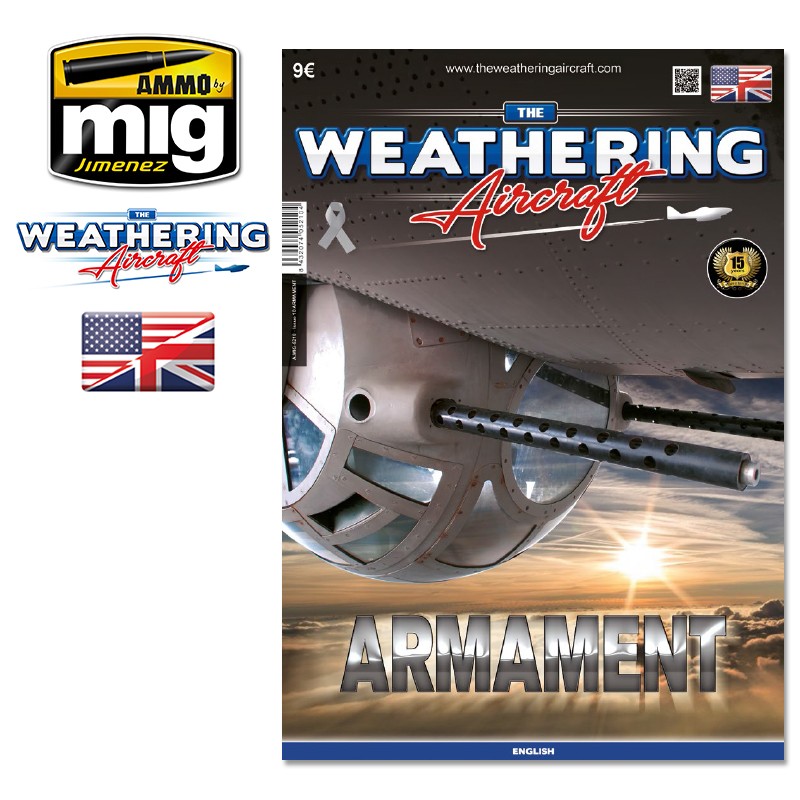 AMMO by Mig 5210 Aircraft Weathering Magazine No.10 "Armament"