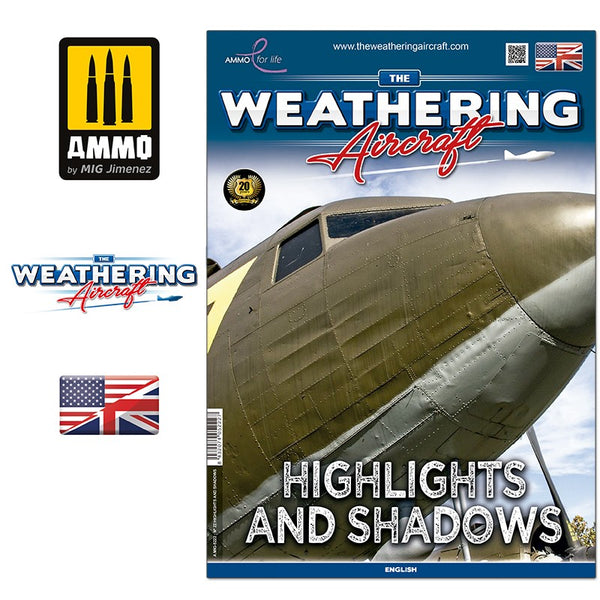 AMMO by Mig 5222 The Weathering Aircraft Nº 22. HIGHLIGHTS AND SHADOWS (English)
