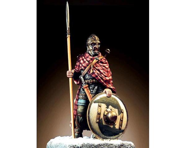 ROMEO Models 54044 54mm Anglo Saxon Warrior with Lance- VII Century A.D.
