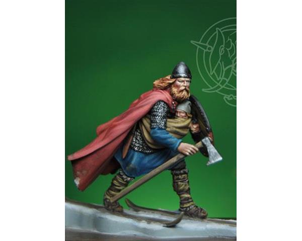 ROMEO Models 54117 54mm Viking Birkebeiner with Child