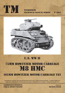 Tankograd 6014 U.S. WWII 75mm Howitzer Motor Carriage M8 HMC