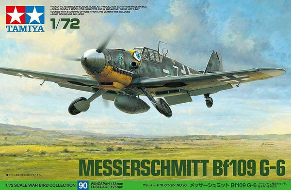 Tamiya 60790 1/72 Messerschmitt Bf109 G-6