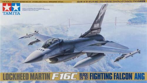 Tamiya 61101 1/48 Lockheed Martin F-16C ANG (Block 25/32)