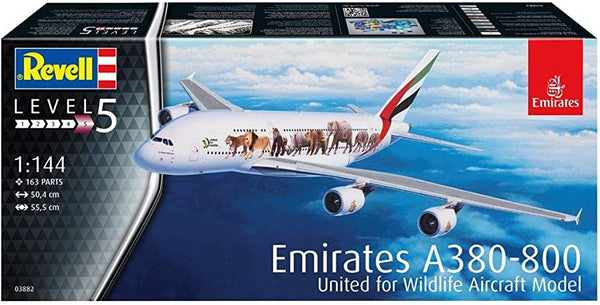 Revell 3882 1/144 Emirates A380-800 "Wild Life"
