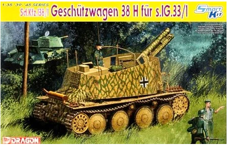 Dragon 6470 1/35 Geschutzwagen 38 H fur s.IG.33/1 Sd.Kfz. 138/1