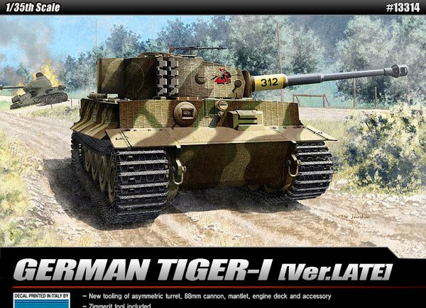ACADEMY 13314 1/35 Tiger I late Version