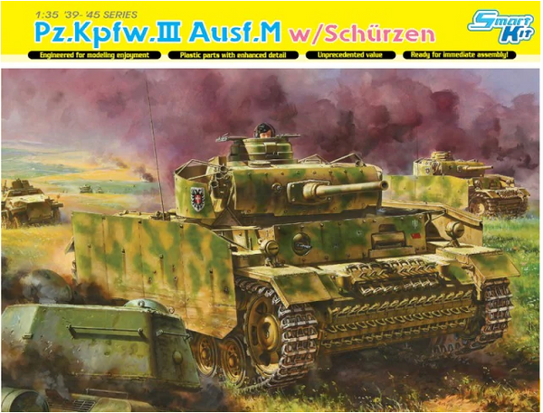 Dragon 6604 1/35 Paner III Ausf.M w/ Schurzen