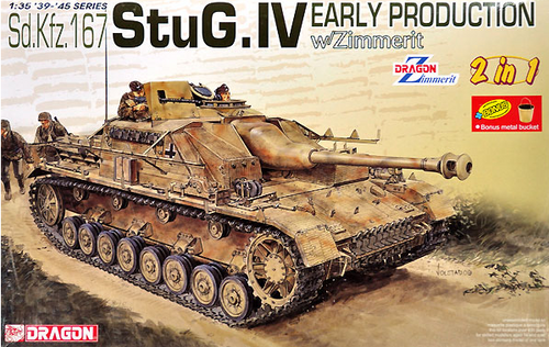 Dragon 6615 1/35 Sd.Kfz. 167 StuG.IV Early Production w/Zimmerit Dragon 6615 1/35 Sd.Kfz. 167 StuG.IV Early Production w/Zimmerit