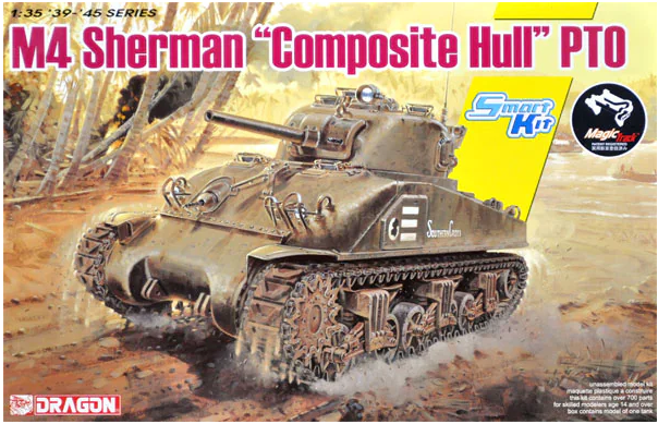 Dragon 6740 1/35 M4 Sherman "Composite Hull" PTO