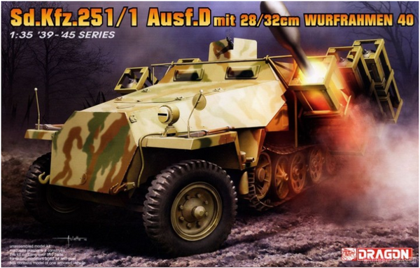 Dragon 6861 1/35 Sd.Kfz.251 Ausf. D W28/32cm Wurfrahmen