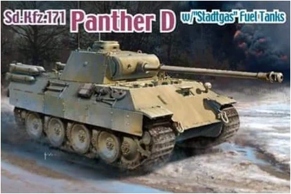 Dragon 6881 1/35 Sd.Kfz.171 Panther Ausf.D w/"Stadtgas" Fuel Tanks