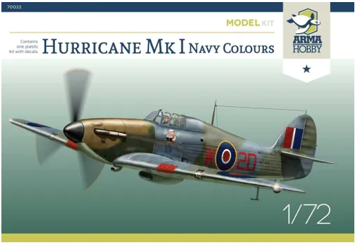 Arma Hobby 70022 1/72 Hurricane Mk I Navy Colours